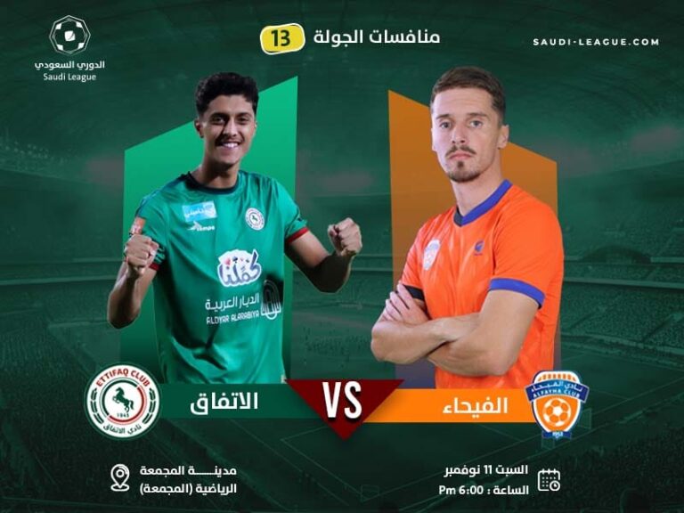 The model forbids Al-ettifaq and Al-fayhaa from scored a goals