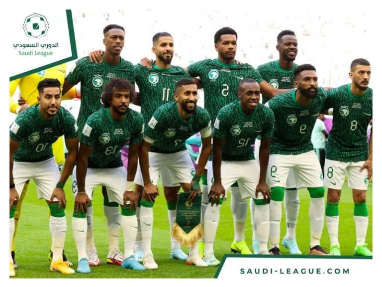 Saudi team Before the start of the Asian Cup