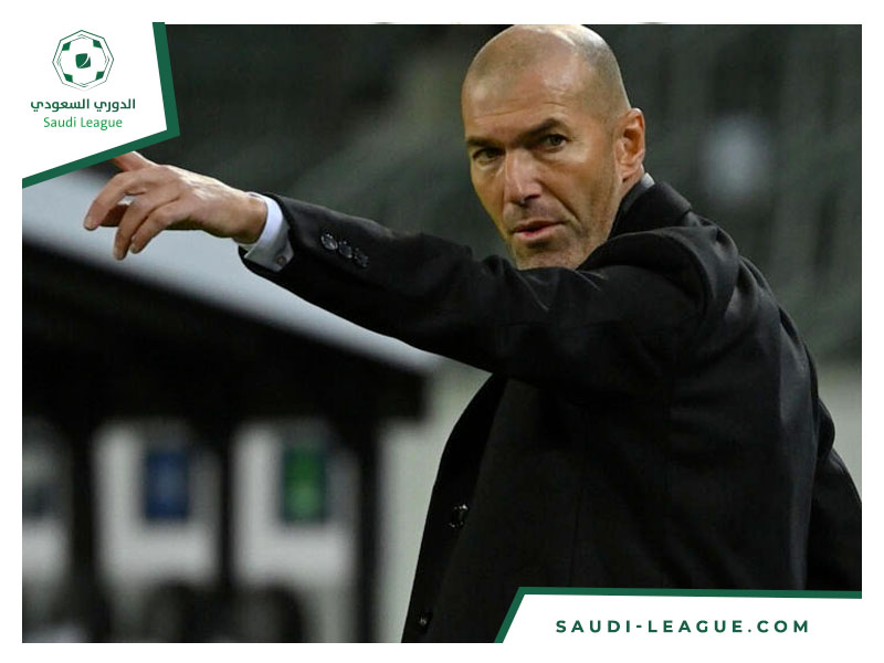 The legend Zidane is nearing the Saudi league