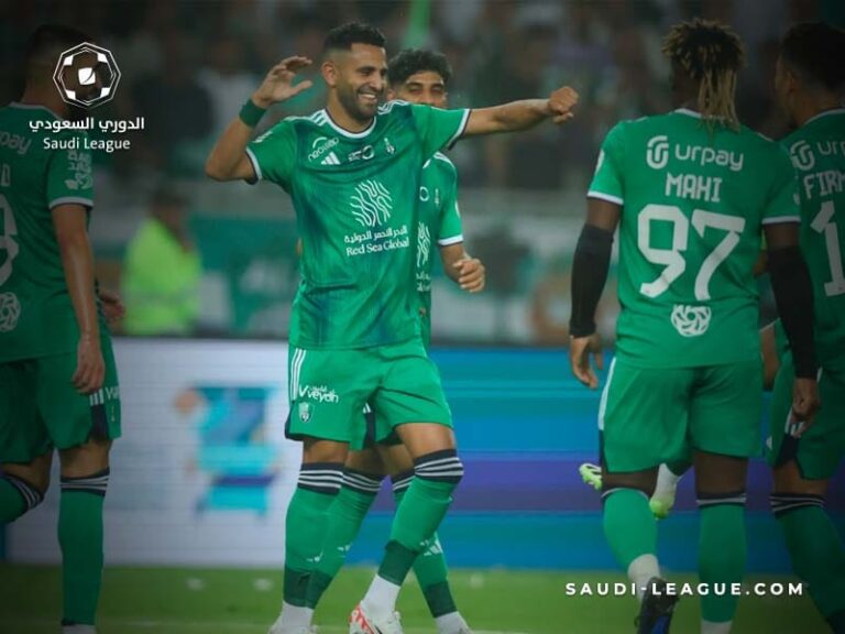محرز: الدوري السعودي ينمو بسرعة، وحلمي بطولة مع الراقي