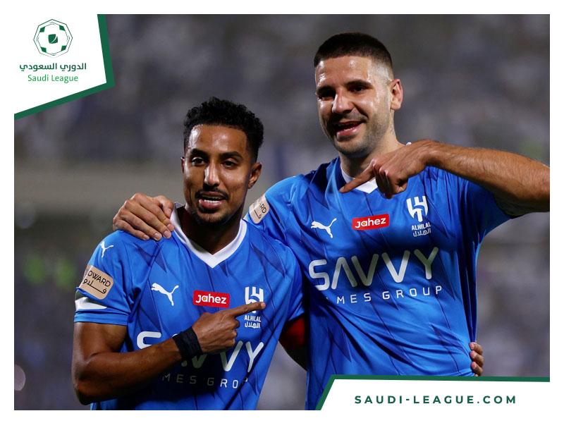 ميتروفيتش-يعادل-الهلال-رقما قياسيا جديدا